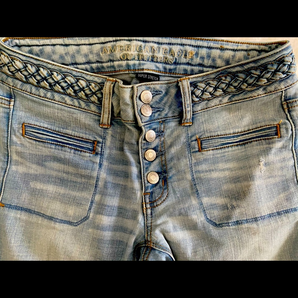 Vintage AE jeans destroyed 12